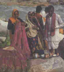 Pellegrini a Gangotri