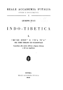 Indo Tibetica, II