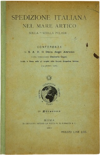 Spedizione Italiana Nel Mare Artico Sulla 