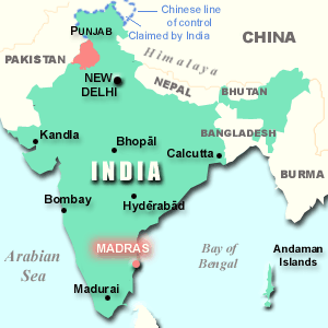 Map of India
